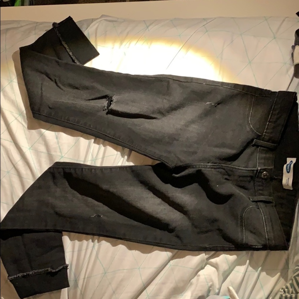 Kids black jeans